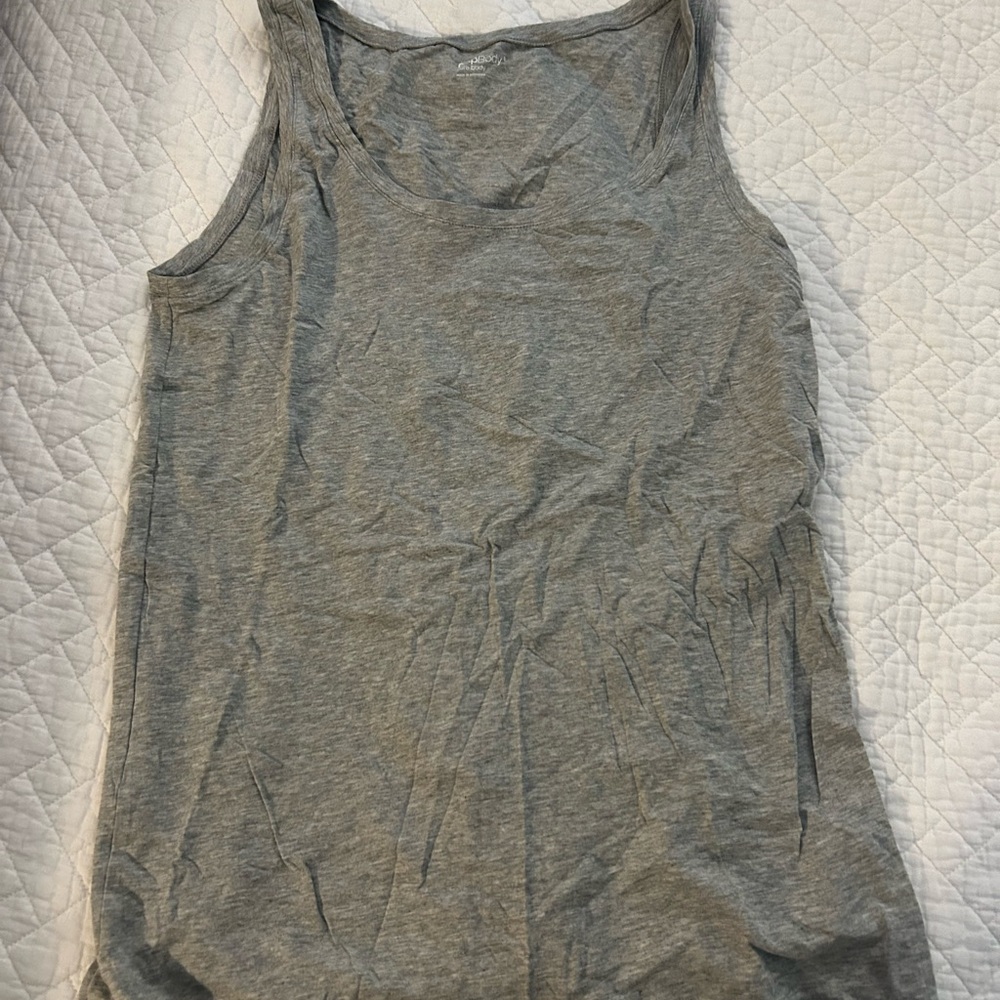 GAP Gray Sleeveless Tank Top
